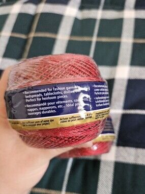 Dmc | Art | New 2 X Dmc Cebelia 0 Cotton Shade 816 Size 10 Crochet ...